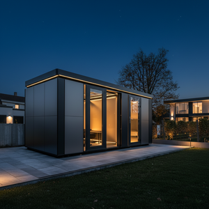 <span class=keywords><strong>Maison</strong></span> modulaire économique en conteneurs |   Bâtiment de bureaux en panneaux sandwich respirants |   Hôtel moderne empilable prêt à l'emploi - Product Image 3
