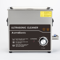 4L Dipanaskan Ultrasonic Cleaner dengan Timer Perhiasan Kacamata Cleaner Kapasitas Besar Cleaner Solusi