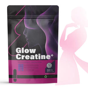 Creatina Orgánica Glow, L-Carnitina, Cúrcuma, Vitamina D, Complejo de Vitaminas B, Mezclas Personalizadas ODM, Vegano, Kosher, Certificado por el USDA, en Polvo - Product Image 2