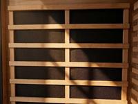 Sauna Exterior Híbrida con Calefacción de Espectro Completo, Terapia Infrarroja y Sauna Tradicional, Personalizable para Uso Doméstico y Comercial