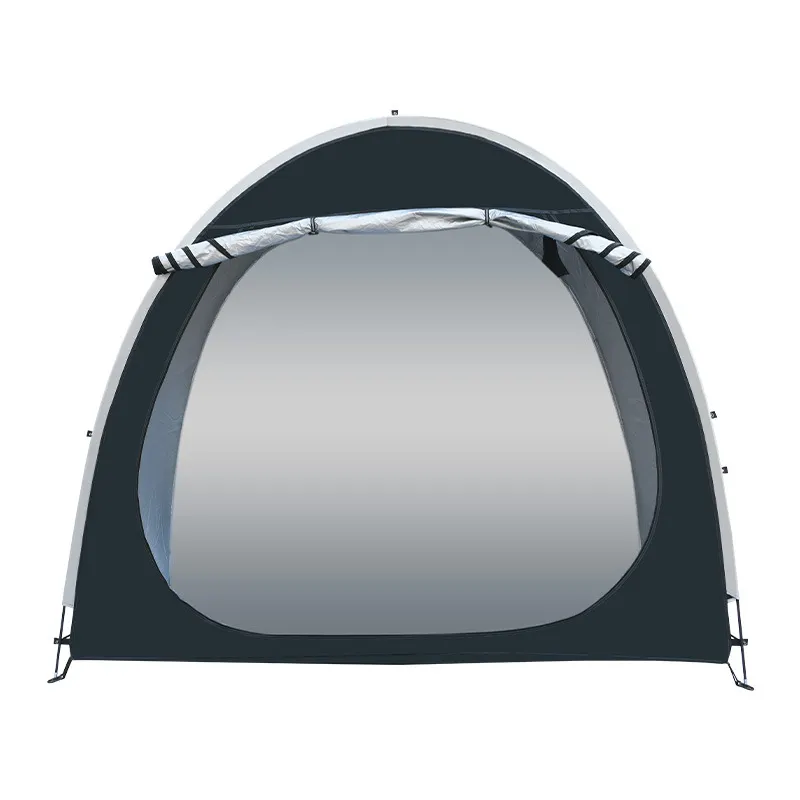 Depolama ambalaj koruma bisiklet kamp çadırı su geçirmez kapak katlanır barınak çadır açık bisiklet kamp çadırı