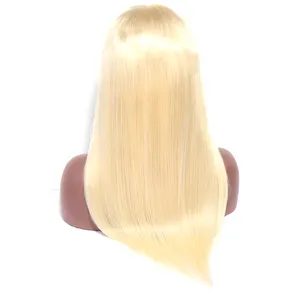 Top Quality Celebrity Long Raw Lace Front Wig, Private Label Bright Colored Middle Part Lace Front Jewish Straight Human Wig