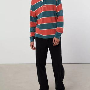 Wholesale 90s 100% Cotton Loose Straight Black Baggy Skate <b>Wide</b> <b>Leg</b> Denim <b>Jeans</b> <b>Men</b> Casual Outdoor Wear Bottom Trousers - Product Image 2