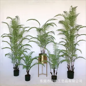 Wedding Decoration Artificial Australian Fern Tree Bonsai for Home Living Room Flower Ornaments