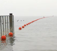 Bouée d'amarrage en polyéthylène (PE) durable avec protection UV pour usage marin, flottabilité et ancrage de bateaux