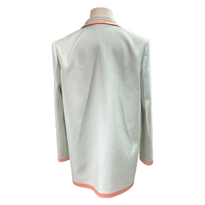 Cantidad mínima de pedido: 1 pieza |    Chaqueta de Traje con Solapa y Costuras en Contraste, Estilo Clásico y Elegante, Inspirada en la Cantante <span class=keywords><strong>Na</strong></span> Ying, 2024 - Product Image 5