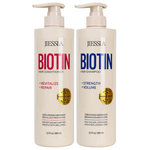 Champú y Acondicionador para el Cabello con Biotina y Queratina, Aceite Natural Reparador Anticaspa, Fortalece las Raíces, Precio al por Mayor - Product Image 1