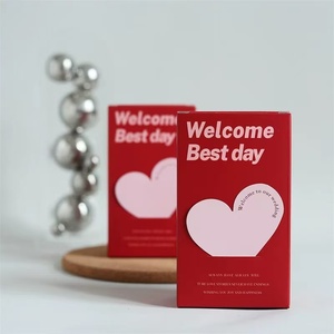 Caja de tarjetas de recuerdo de boda de gran oferta personalizada al por mayor con tarjeta de amor para dulces de boda y <span class=keywords><strong>chocolate</strong></span> - Product Image 2