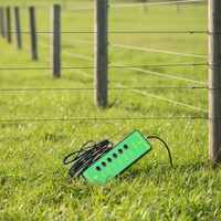 Testeur de clôture électrique haute tension 1000-6000V avec lumières néon, détecteur de tension portable pour clôture de ferme