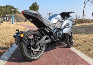 Potenti Moto Elettriche Sportive da Corsa per Adulti, Lunga Autonomia, Velocità Superiore a 120km/h, Motore Brushless al Litio da 10000W, Modello <span class=keywords><strong>DKD</strong></span> - Product Image 6