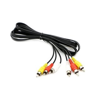 สายต่อขยาย RCA ชาย 3 หัว เป็น RCA หญิง 3 หัว สำหรับเชื่อมต่อสัญญาณภาพและเสียงคอมโพสิต ใช้กับเครื่องเล่น DVD ทีวี และเครื่องขยายเสียง - Product Image 3
