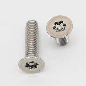 Großhandel SS304 Edelstahl Torx-Stiftschrauben mit Flachkopf und Sicherheitsprofil - Product Image 4