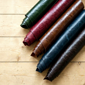 แผ่นหนังวัวแท้ สีพื้น ผิวเรียบ สำหรับงานเฟอร์นิเจอร์ - Product Image 1