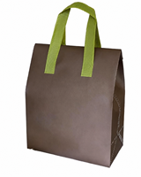 Sac isotherme non tissé imperméable et étanche avec doublure en aluminium et fermeture éclair, idéal pour pique-nique et camping, vente en gros
