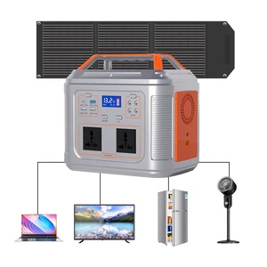 Station d'alimentation portable 1500W 2000W du fabricant d'origine, batterie au lithium solaire mobile pour l'alimentation d'urgence en extérieur - Product Image 1