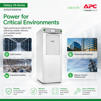 Schneider 40KW/40KVA Batería externa UPS Estabilizador de voltaje inteligente Fuente de alimentación ininterrumpida en línea trifásica