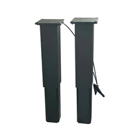 Nouvelle production pieds de table tournés pieds de table pneumatiques pieds de table pliante à hauteur réglable