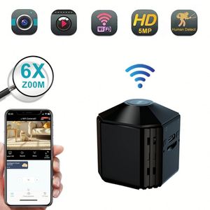 5MP 6x Zoom H.264 HD 1080P tầm nhìn ban đêm <span class=keywords><strong>wifi</strong></span> không dây Camera An Ninh <span class=keywords><strong>Module</strong></span> xách tay mini <span class=keywords><strong>POCKET</strong></span> cho trẻ em với đám mây lưu trữ - Product Image 2