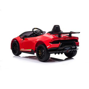 Fornitore della Cina all'ingrosso 2025 12V con licenza <span class=keywords><strong>Lamborghini</strong></span> Huracan 2.4G telecomando auto Ride-on giocattoli di plastica per bambini - Product Image 4