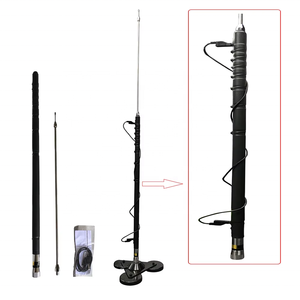 เสาอากาศรับส่งสัญญาณ HF 3-50MHz ย่านความถี่ต่ำ สำหรับวิทยุสมัครเล่น ปรับได้ ยืดหดได้ - Product Image 2