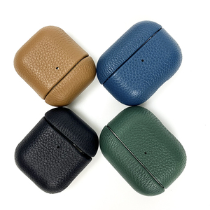 Funda de piel con textura de cocodrilo para Airpods <span class=keywords><strong>3</strong></span>, funda de lujo para Airpods Pro, producto nuevo de <span class=keywords><strong>2021</strong></span> - Product Image 5