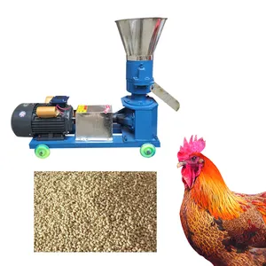 Pelletizador para alimentação de aves, camarão para processamento de linha de produção de animais para uso agropecuário