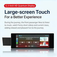 Monitor Hiburan Penumpang 12,3 inci Chery ICAR 03 Android Auto 4G 6+64GB Wireless CarPlay Amplifier Model Kiri/Kanan