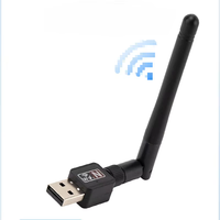 Carte Wi-Fi externe sans fil USB, dongle 2,4 GHz, mini adaptateur PC, serveur Kali Linux, débit de transmission de 150 Mbps, fréquence 5G, LAN