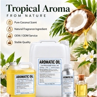 Huile parfumée longue durée aux senteurs naturelles de fruits essentiels et de noix de coco pour la peau, les bougies et les diffuseurs