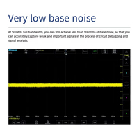 Oscilloscope numérique tablette MDO5004/3504/2504 4 canaux, fréquence d'échantillonnage 3G, largeur de bande 500 MHz, profondeur de mémoire 360 Mpts, écran tactile de bureau 14 pouces