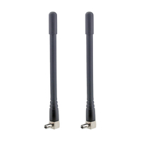 Antena Externa 4G Mini TS9 con Soporte de Goma, Antena LTE de Alta Ganancia con Mejora de Señal WiFi Portátil