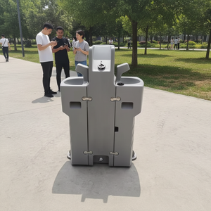 Station de lavage des <span class=keywords><strong>mains</strong></span> portable en plastique pour extérieur, <span class=keywords><strong>autonome</strong></span>, personnalisable, OEM accepté - Product Image 6