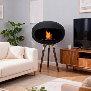 <span class=keywords><strong>Chimenea</strong></span> de <span class=keywords><strong>Bioetanol</strong></span>, Quemador de Alcohol, <span class=keywords><strong>Chimenea</strong></span> de <span class=keywords><strong>Bioetanol</strong></span> Independiente con Trípode, <span class=keywords><strong>Chimenea</strong></span> con Quemador Integrado para Uso en Interiores - Product Image 2