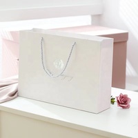 Boîtes cadeaux d'art de luxe en gros, emballages en papier d'art, matériaux recyclés, conception personnalisée pour bijoux, bouquets, vêtements et chaussures inspirés