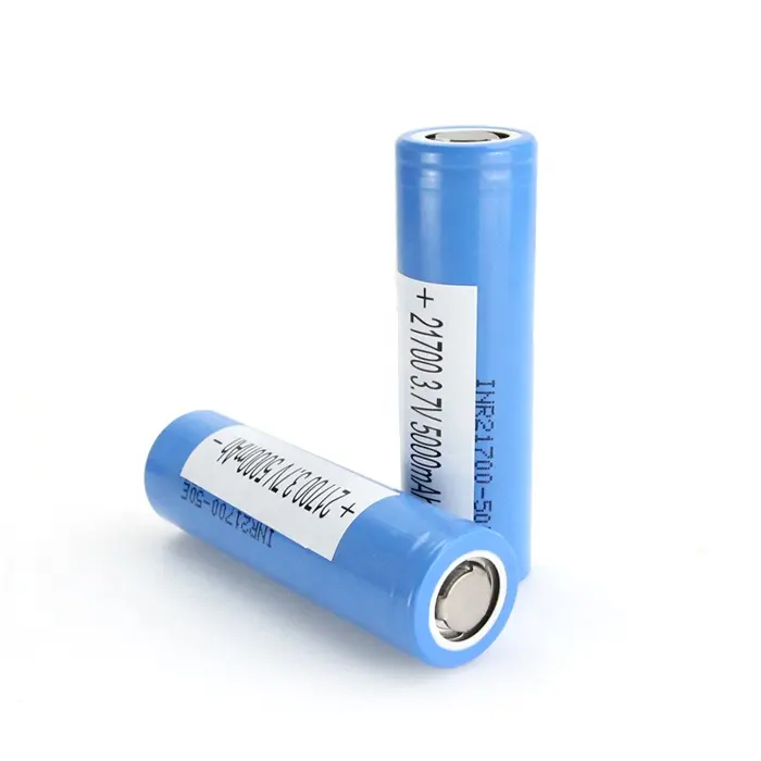 Penjualan terlaris baterai ion litium 21700 50E 100% baru 3.6V 21700 5000mah baterai isi ulang untuk sel e-scooter 10A 21700