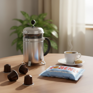 Moreno Dek 100 Capsule Miscela di Caffè Compatibile con Macchine Nespresso e French Press [0,13/ Capsule] - Product Image 3
