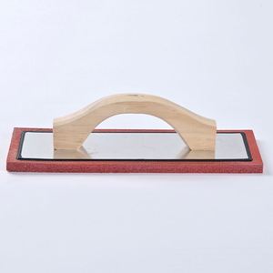 Pegangan kayu kelas industri ergonomis DIY sekop untuk semen beton <span class=keywords><strong>Grout</strong></span> & plester lantai ubin Finish dengan fitur persegi - Product Image 3