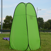 Rizen ODM OEM Zelt Privacy 1-Personen-Vorzelt mit verschleißfestem, tragbarem, automatischem Stahlrahmen, ganzjährig wasserdichtes Pop-up-Campingzelt