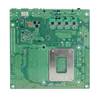 Carte mère Intel Mini-ITX bon marché pour usage industriel, DDR5, B760, LGA1700, 4 ports Ethernet, 12V, mince, LGA 1700, pour jeux, Mini NAS, ITX