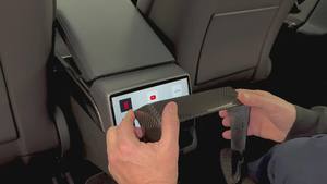 Kit de Carrocería para Modelo 3 Highland, Cubierta de Marco para Pantalla del Asiento Trasero en Fibra de Carbono Seca - Product Image 2