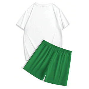 Bộ áo thun nam 2025 in logo tùy chỉnh chất liệu polyester, số lượng đặt hàng tối thiểu thấp, sản phẩm bán chạy - Product Image 3