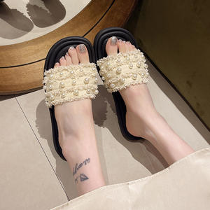 Sandalias Planas de Verano para Mujer con Correa en el Tobillo, para Uso en la Playa, Antideslizantes, Estilo de Caña Alta - Product Image 4
