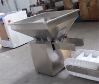 Convoyeur à bande modulaire de type Z, incliné vertical, pour le transport de céréales de qualité alimentaire, avec élévateur à godets et trémie