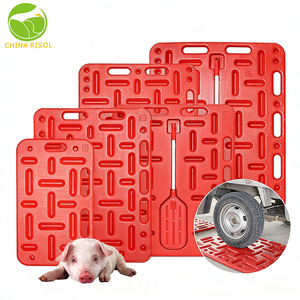 Pig Farming Pig Equipment Accessories Red Plastic Pig Baffle Sorting <strong>Board</strong> Thicken <strong>Herding</strong> Manual Blocking <strong>Board</strong> Pig Farm - Product Image 1