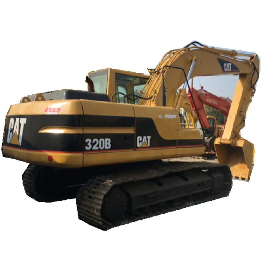 ตีนตะขาบที่มีคุณภาพดีใช้เครื่องจักร CAT 330B เครื่องขุด320D 330B 330C Caterpillar เครื่องจักร CAT 330B รถขุดมือสอง