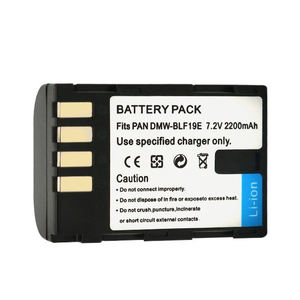 Batería DMW-BLF19 BLF19 BLF19e BLF19PP de 1860 mAh para Cámaras <span class=keywords><strong>Panasonic</strong></span> Lumix <span class=keywords><strong>GH3</strong></span>, GH4, GH5, GH5 S, G9 - Product Image 1