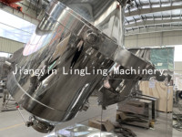 Mesin Pencampur 3D Stainless Steel untuk Bahan Kimia & Bubuk Rempah dengan Inti Pengaduk Berkualitas Tinggi, Blender Bubuk Kering