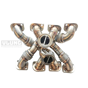 Colector de escape turbo de acero inoxidable 304 modificado a medida para BMW S63 V8 Bi Turbo M5 F90 <span class=keywords><strong>M8</strong></span> F93 X5M F95 X6M F96, cabezales de alto rendimiento - Product Image 5