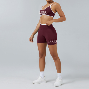 Personalizzazione all'ingrosso: Top corto da donna a vita alta, modellante e traspirante, per corsa e <span class=keywords><strong>fitness</strong></span>, effetto push-up sui glutei - Product Image 1