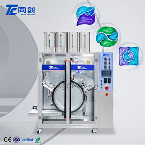 Máquina <span class=keywords><strong>de</strong></span> Llenado y Empaquetado <span class=keywords><strong>de</strong></span> Cápsulas <span class=keywords><strong>de</strong></span> Lavandería Inteligente Tongchuang, Fácil <span class=keywords><strong>de</strong></span> Operar, con Envoltura y Sellado con <span class=keywords><strong>Película</strong></span> Soluble en Agua - Product Image 1